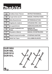 Handleiding Makita DUR191L Grastrimmer