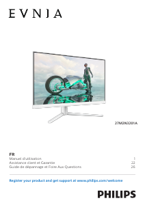 Mode d’emploi Philips 27M2N3201A Evnia Moniteur LED