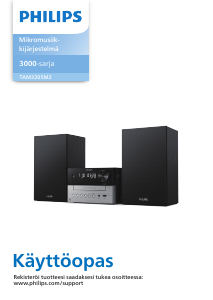 Käyttöohje Philips TAM3205M2 Stereosetti