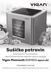 Manuál Vigan ESP54DG Mammoth Sušička potravin