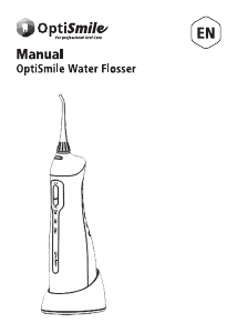 Handleiding OptiSmile Water Flosapparaat
