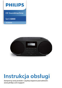 Instrukcja Philips TAZ6000 Zestaw stereo