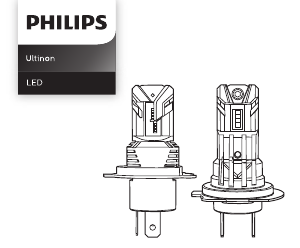 Manual Philips LUM11366U2500CX Ultinon Farol automotivo