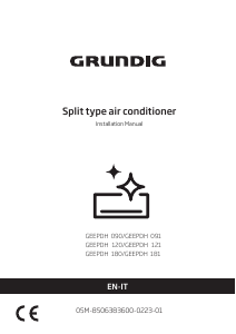 Handleiding Grundig GEEPDH 121 Airconditioner