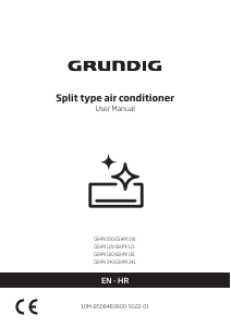 Manual Grundig GEHPK 181 Air Conditioner