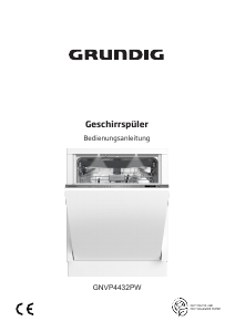Bedienungsanleitung Grundig GNVP4432PW Geschirrspüler