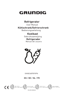 Bedienungsanleitung Grundig GKNE 26870 FXPN Kühl-gefrierkombination