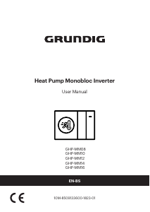 Handleiding Grundig GHP-MM12 Warmtepomp