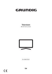 Manual Grundig 24 GHB 5241 LED Television