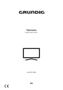 Manual Grundig 40 GHF 5200 LED Television