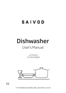 Manual de uso Saivod LVT45210INOX Lavavajillas