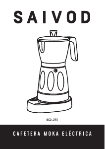 Manual de uso Saivod BG2-223 Máquina de café espresso