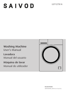 Handleiding Saivod LST1278N Wasmachine