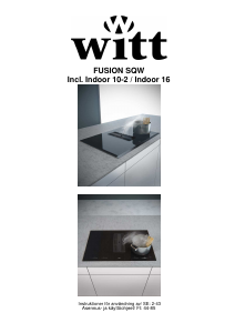 Käyttöohje Witt Fusion SQW Keittotaso