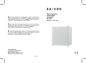 Manual de uso Saivod FSM623EW Refrigerador