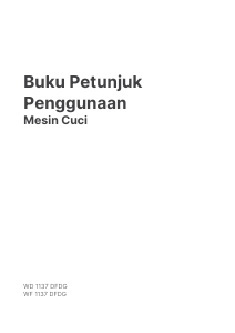 Panduan Modena WD 1137 DFDG Mesin Cuci