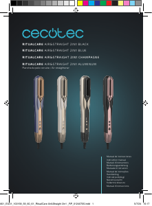 Handleiding Cecotec RitualCare Air&Straight 2in1 Stijltang