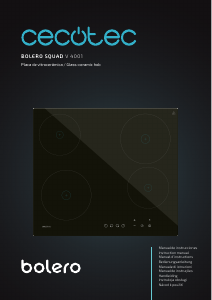 Mode d’emploi Cecotec Bolero Squad V 4001 Table de cuisson