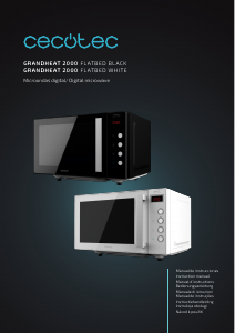 Handleiding Cecotec GrandHeat 2000 Flatbed Magnetron