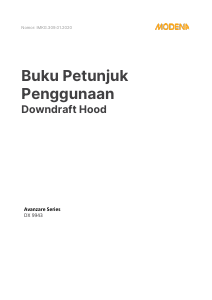 Panduan Modena DX 9943 Cooker Hood
