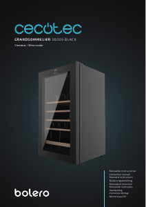 Manuál Cecotec GrandSommelier 36000 Vinotéka