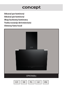 Handleiding Concept OPK5960BC Afzuigkap