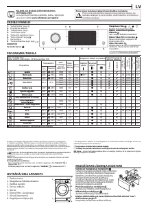 Rokasgrāmata Whirlpool FFD 9489 BV EE Veļas mašīna