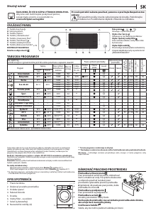 Návod Whirlpool FFD 9489 BV EE Práčka