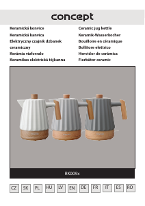 Manual Concept RK0092 Fierbător