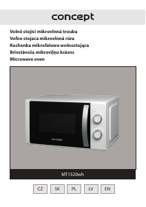 Handleiding Concept MT1520WH Magnetron