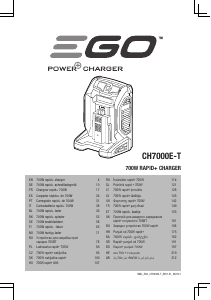 Handleiding EGO CH7000E-T Batterijlader