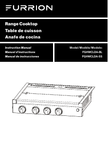 Manual de uso Furrion FGHWCLDA-SS Placa