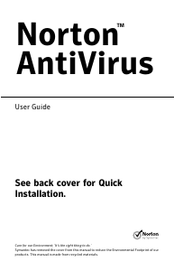 Handleiding Norton AntiVirus 2013