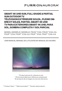 Manual de uso Furrion FDUP43CSA Televisor de LED
