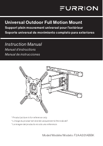 Handleiding Furrion F2AA001ABBK Muurbeugel