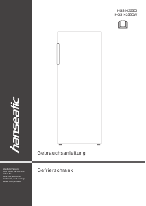 Bedienungsanleitung Hanseatic HGS14355DW Gefrierschrank