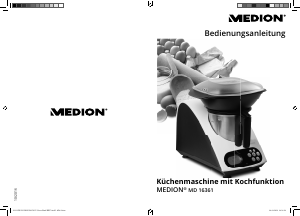 Bedienungsanleitung Medion MD 16361 Küchenmaschine