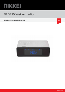 Handleiding Nikkei NRDB15 Wekkerradio
