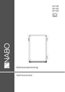 Bedienungsanleitung NABO GR 1090 Gefrierschrank