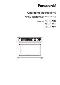 Handleiding Panasonic NB-G211 Oven