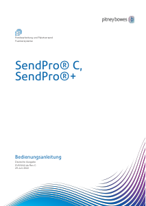 Bedienungsanleitung PitneyBowes SendPro+ Frankiermaschine