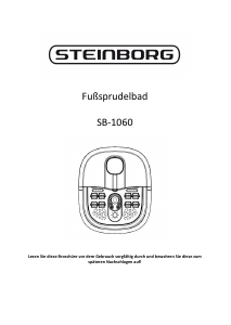 Handleiding Steinborg SB-1060 Voetenbad