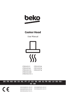 Rokasgrāmata BEKO CFB 6432 W Tvaika nosūcējs