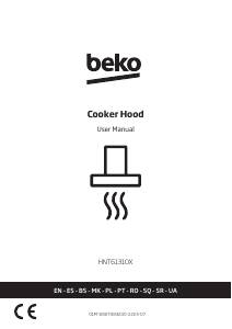 Посібник BEKO HNT61310X Витяжка