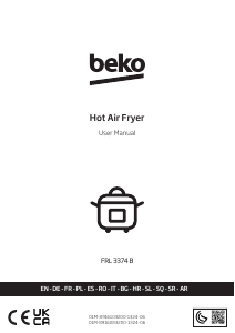 Priručnik BEKO FRL 3374 B Friteza