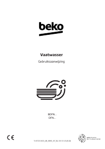 Handleiding BEKO BDFN26560XC Vaatwasser