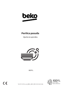 Priručnik BEKO BDFS26040XA Perilica posuđa