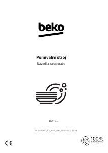 Priročnik BEKO BDFS26040XA Pomivalni stroj
