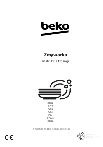 Instrukcja BEKO BDIN38440 Zmywarka