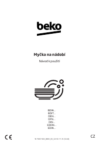 Manuál BEKO BDIN38650C Myčka na nádobí